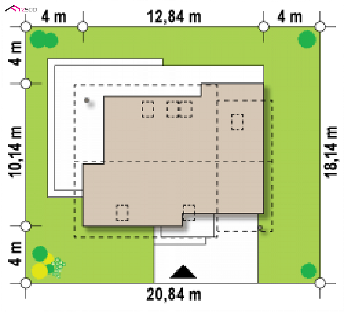 Home project - Wygodny dom z poddaszem użytkowym, dużą kuchnią oraz kotłownią na paliwo stałe.