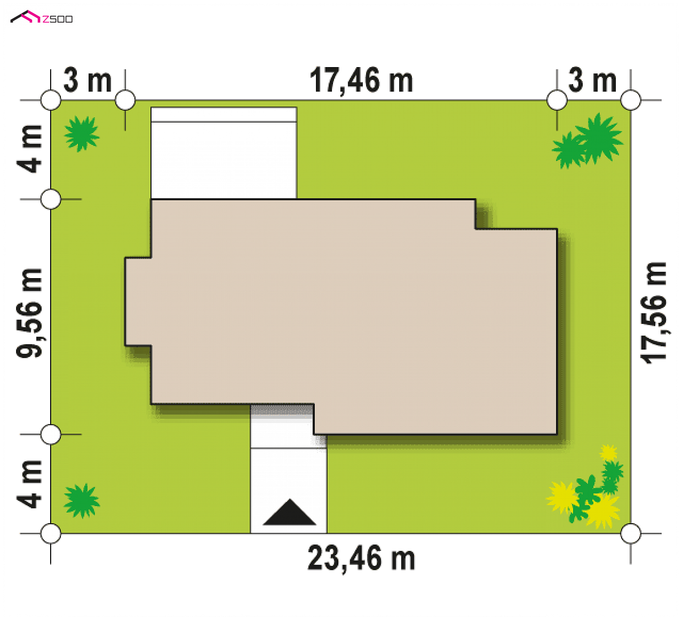 Home project - Komfortowy dom parterowy w technologii H-Block firmy Solcraft