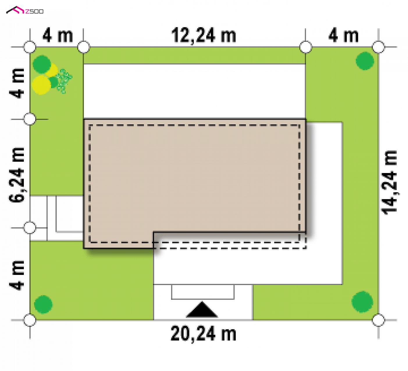 Home project - Atrakcyjny pawilon usługowy o nowoczesnym wyglądzie w konstrukcji drewnianej.
