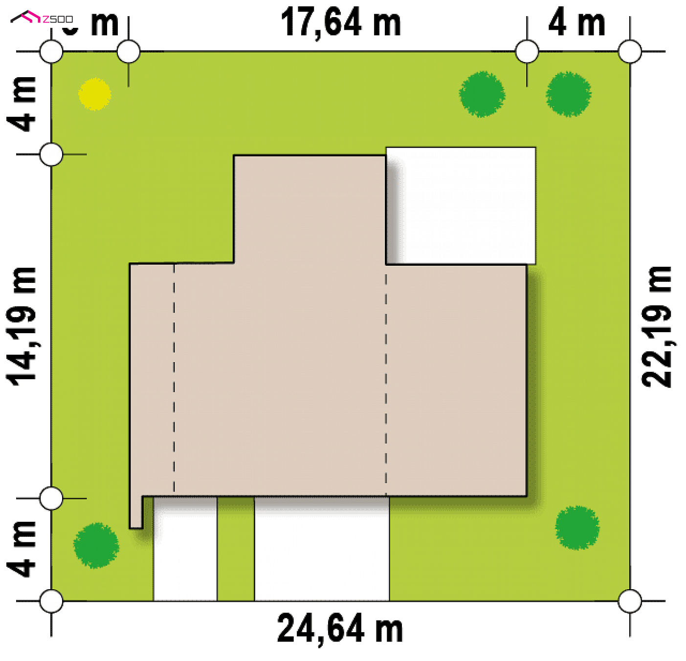 Home project - Komfortowa rezydencja, nowoczesny design, optymalnie zaaranżowane wnętrze, z garażem.