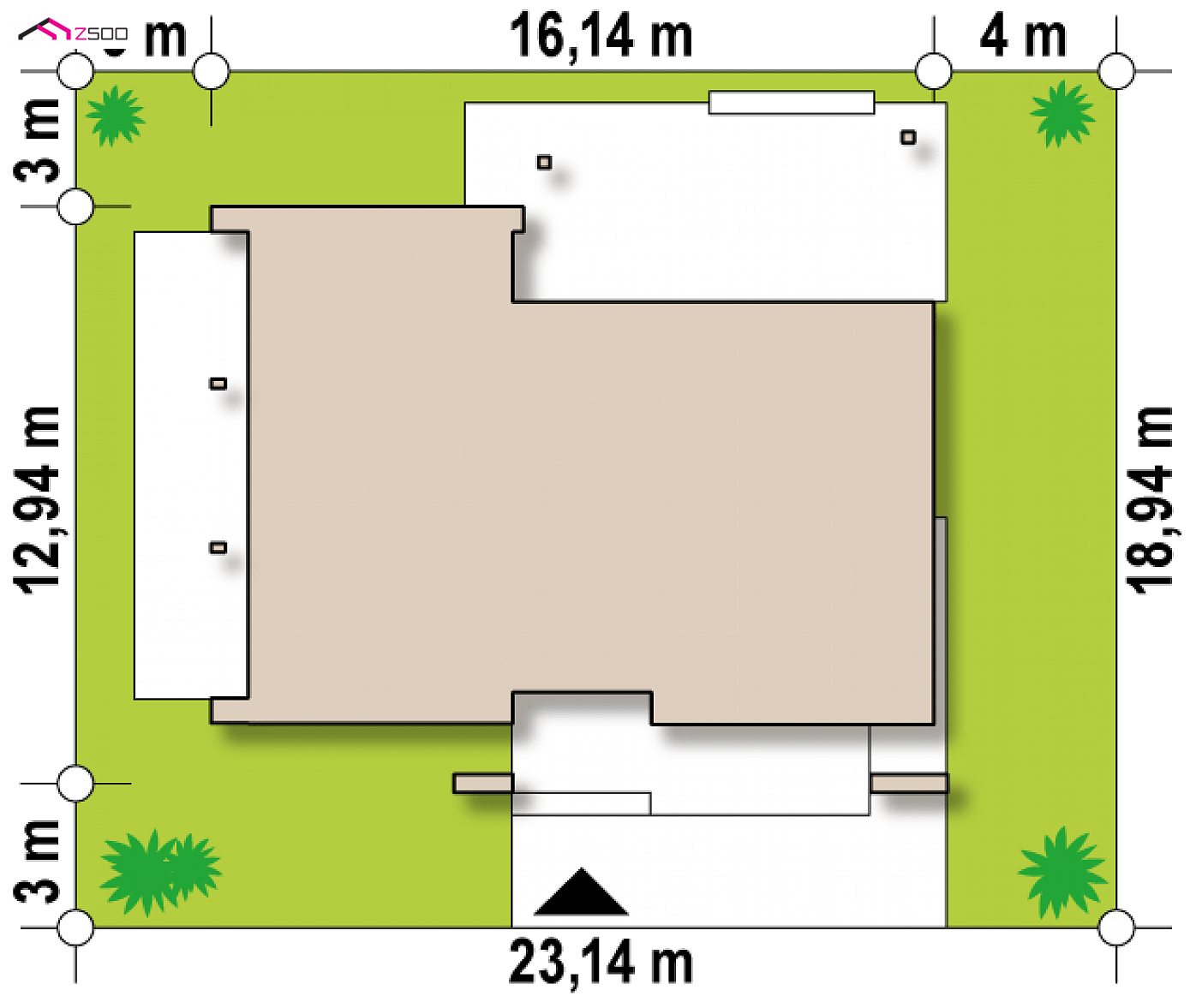 Home project - Nowoczesny dom parterowy o wyjątkowym stylu z funkcjonalnym wnętrzem.