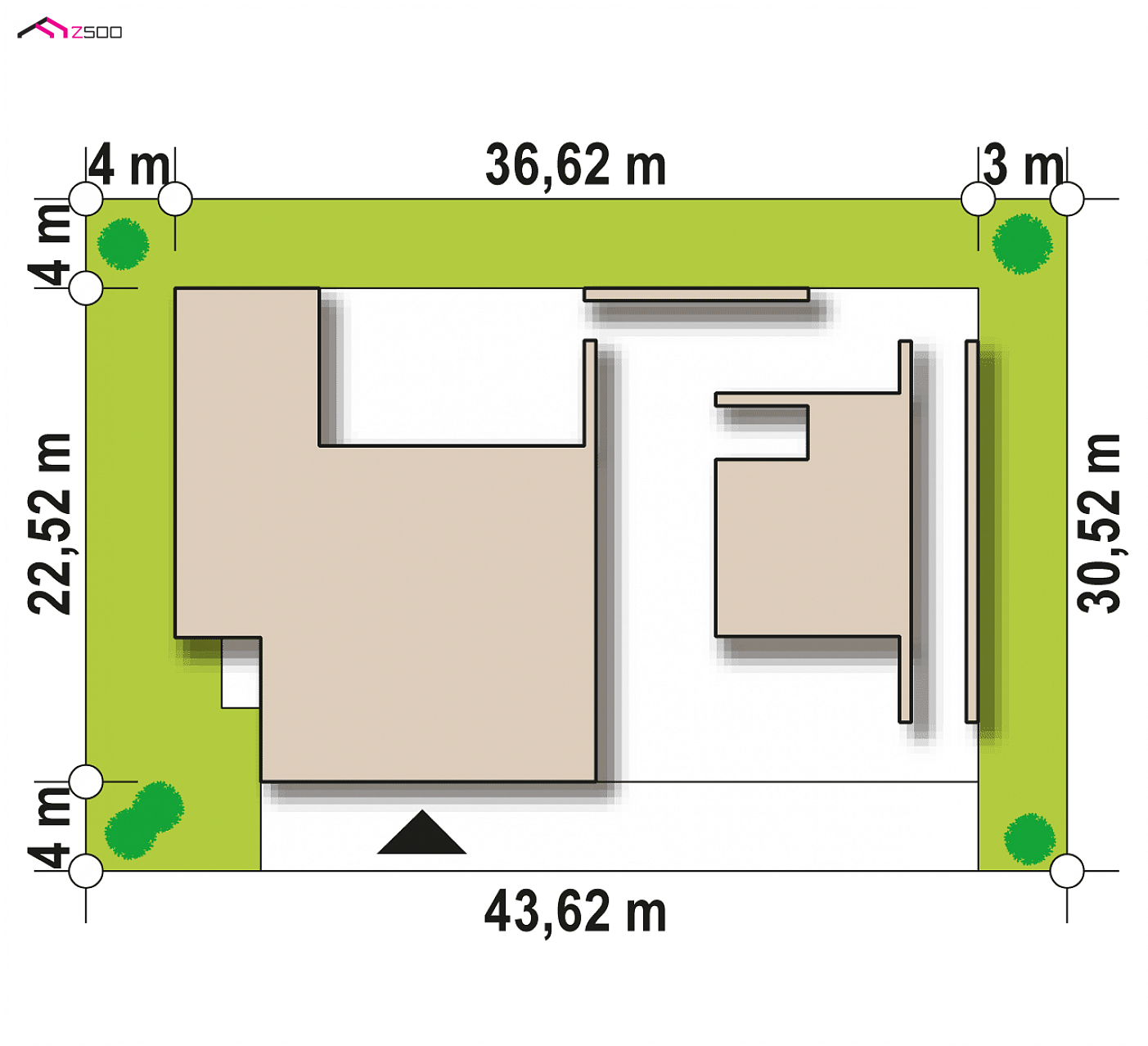 Home project - Nowoczesna rezydencja z częścią dzienną, nocną oraz rekreacyjną.
