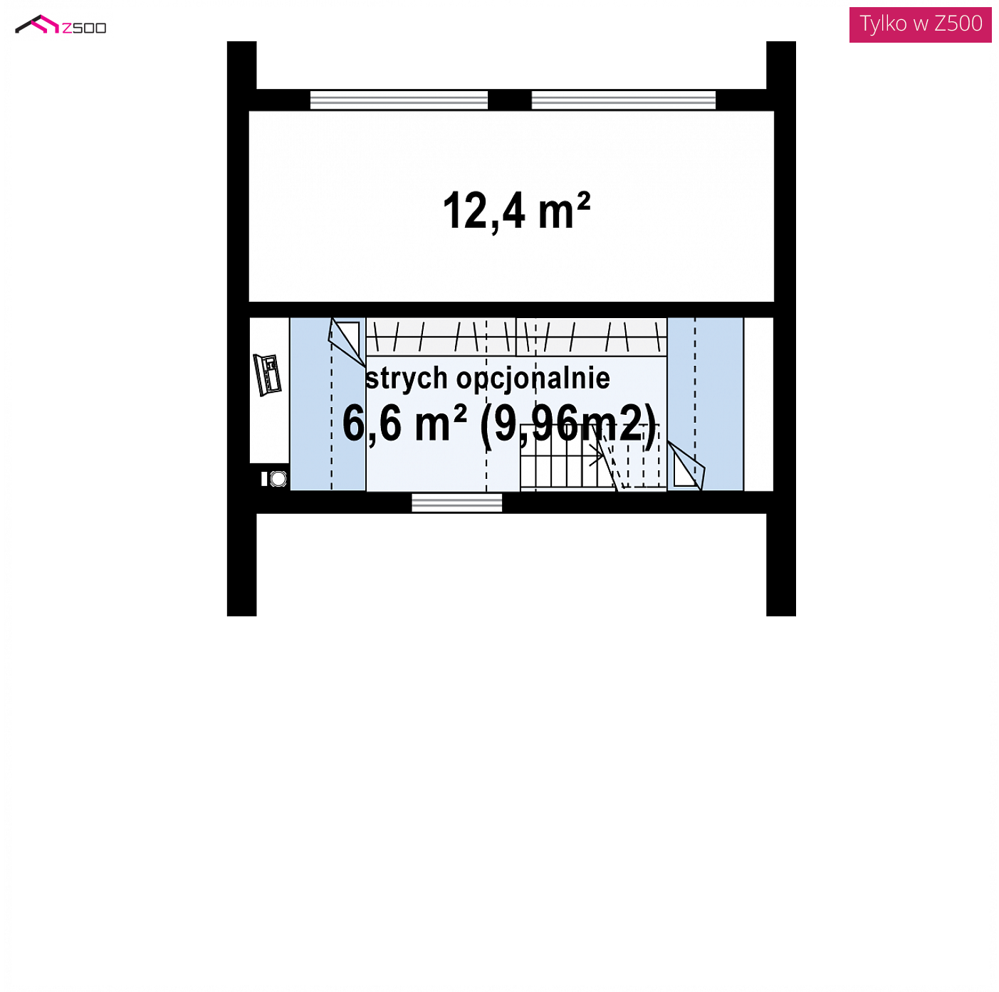 Home project - Domek w technologii drewnianej na małą działkę