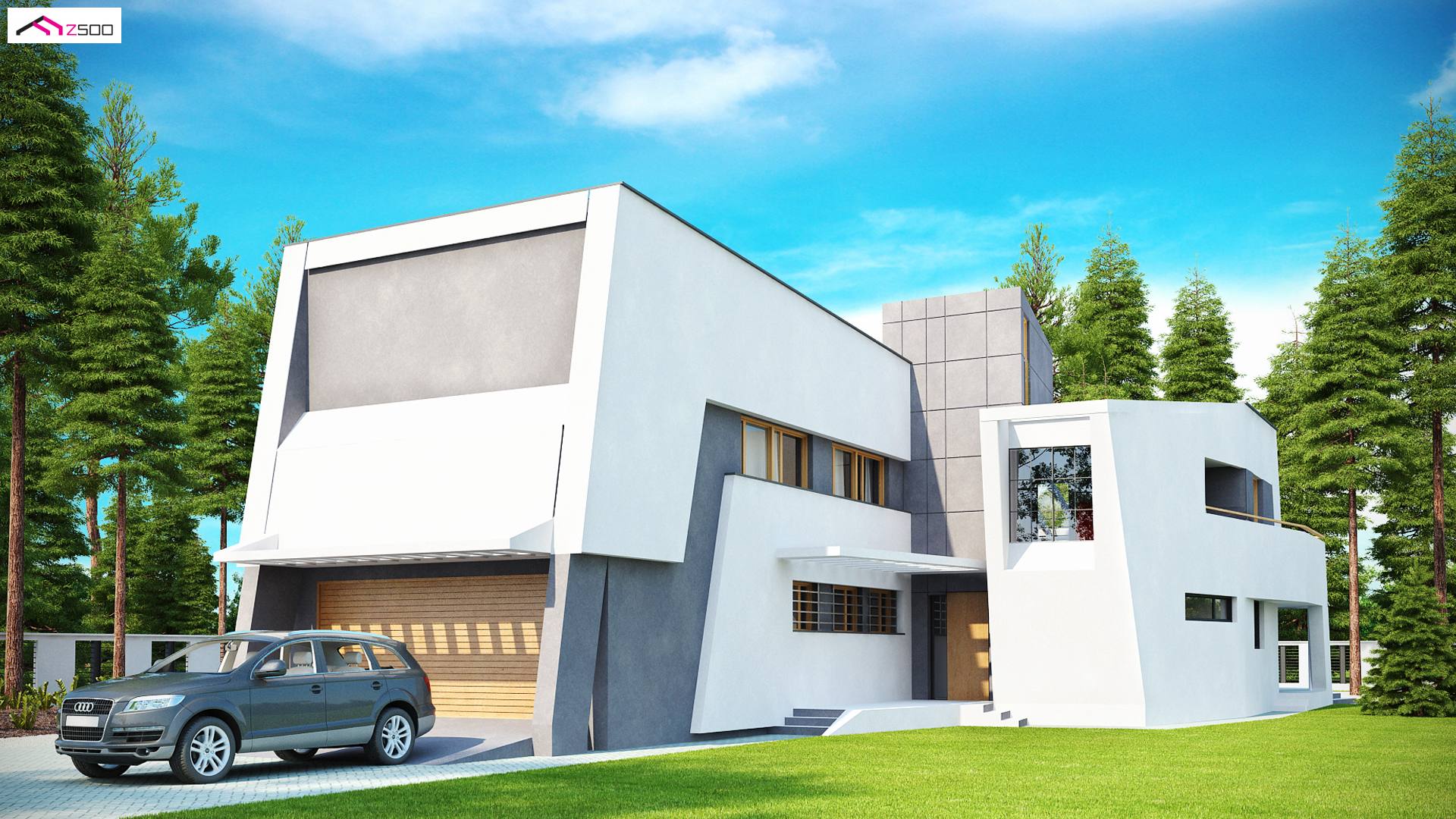 Home project - A modern design for individualists who value style and uniqueness.